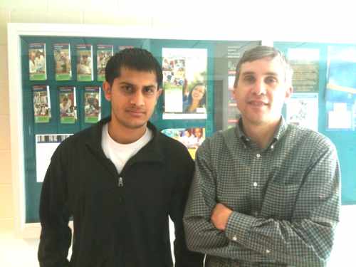 Mujahid Anwar and Dave Leonard